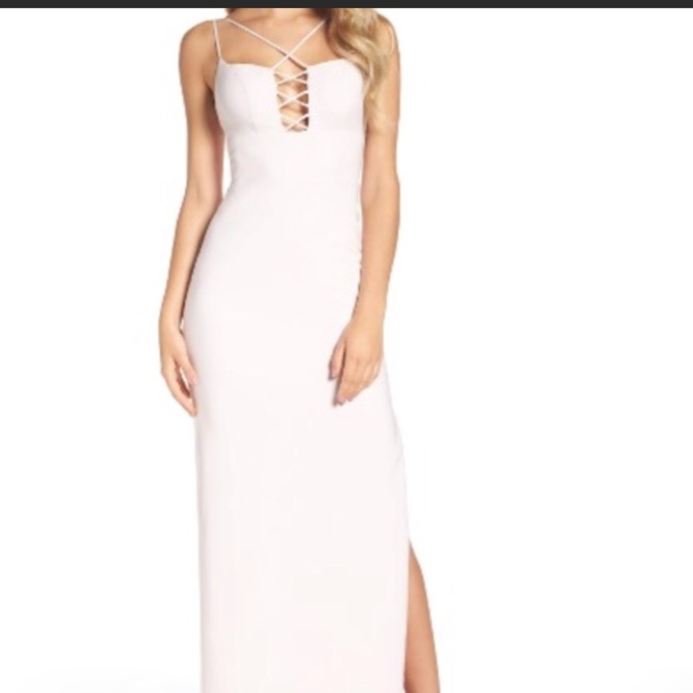 Mira Bianca Nero Prom Gown